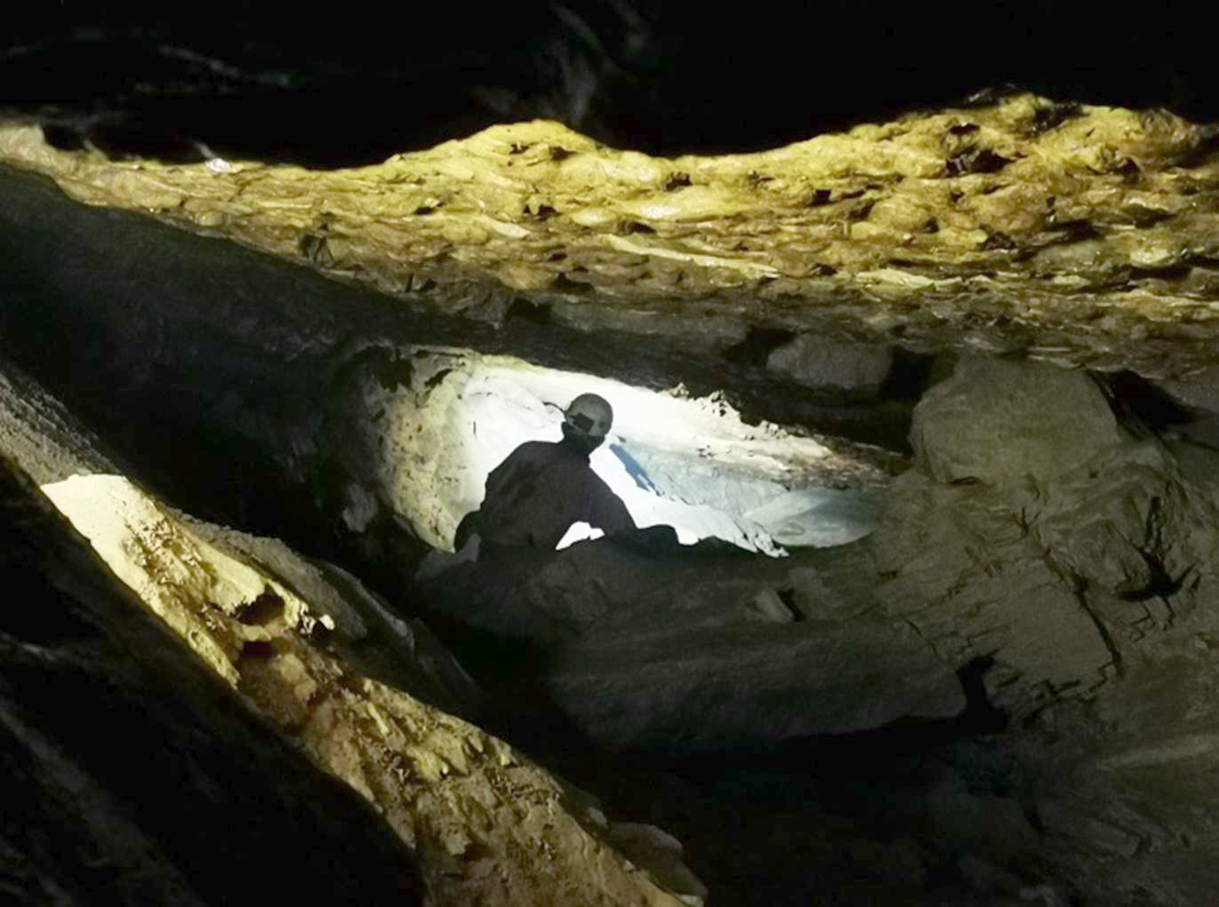 Gangprofil in der Unkelei (Wadokohöhle)